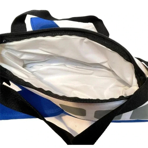 Razzle Airplane Child Lunch Bag Strap Wings Blue White  Super Fun - Picture 4 of 9